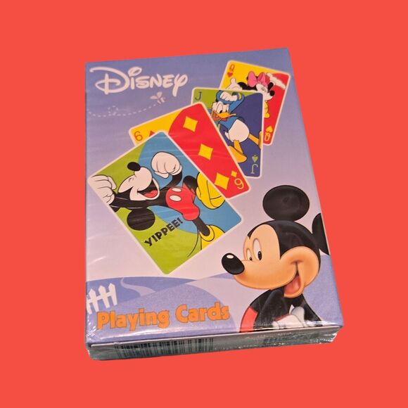 NEW Disney Official Autograph Book Christmas Mickey Mouse Stickers Playing Cards - Picture 5 of 10